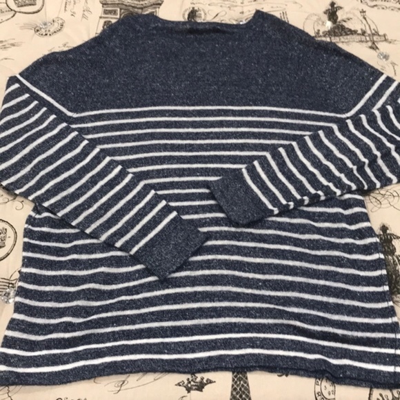 Nordstrom Signature Navy Dusk Marl Stripe - Picture 4 of 5